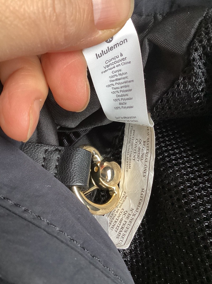 LULULEMON Large On My Level Black Crossbody Tote Gym 19L Original