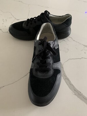 Ecco Soft 7 Runner Classic Sneakers Black US Men's 9 Preowned Shoes Ecco