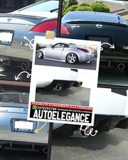 DIFFUSORE Hinten Kompatibel Für Nissan 350Z 350 Z
