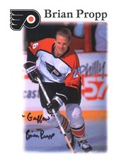1987 Canada Cup Winner Brian Propp Signed Photo