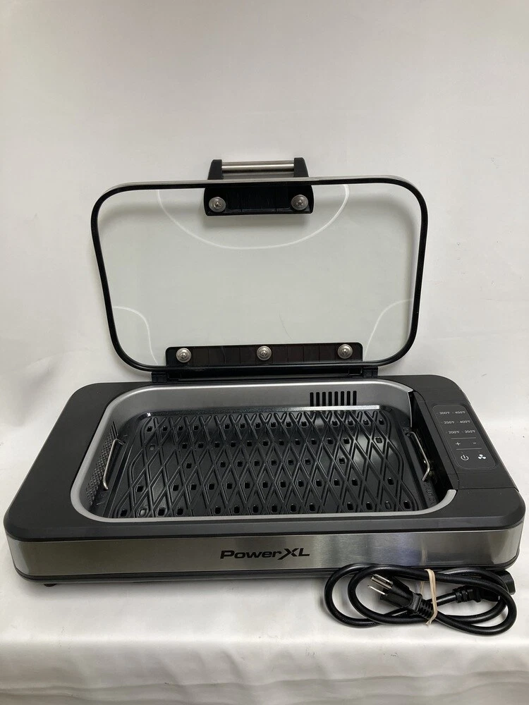 PowerXL 1500W Smokeless Grill Pro With Griddle Plate, 42 OFF