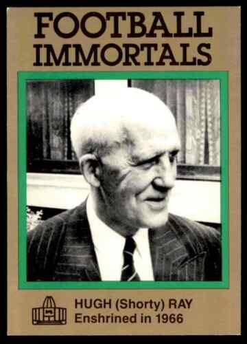 1985 Hall of Fame Set #101 Hugh "Shorty" Ray GREEN Head of NFL Officials / Refs - Picture 2 of 4