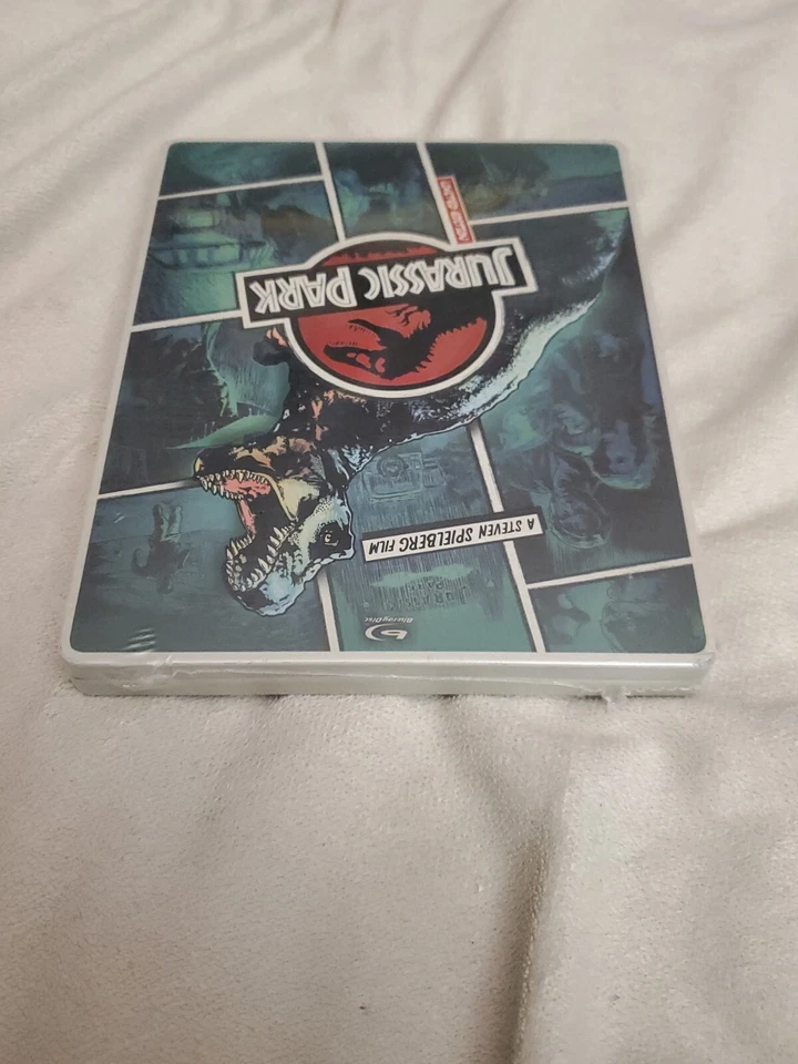 Jurassic Park [ Limited Edition STEELBOOK ] (Blu-ray + DVD) NEW - Image 4 of 4