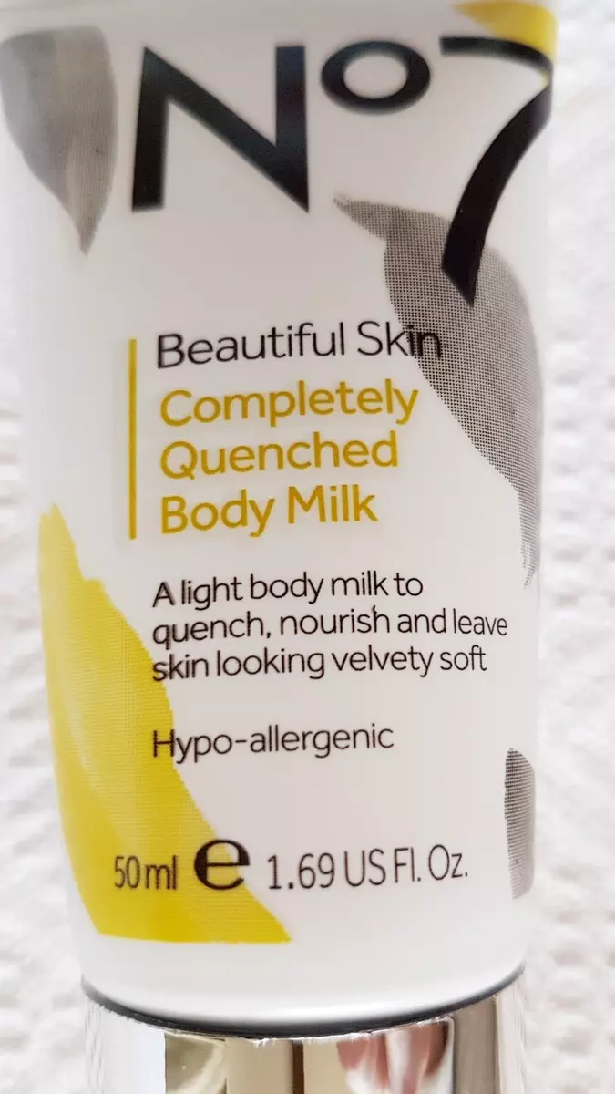 Body Lotion No7 Beautiful Skin Completely Quenched Body Milk