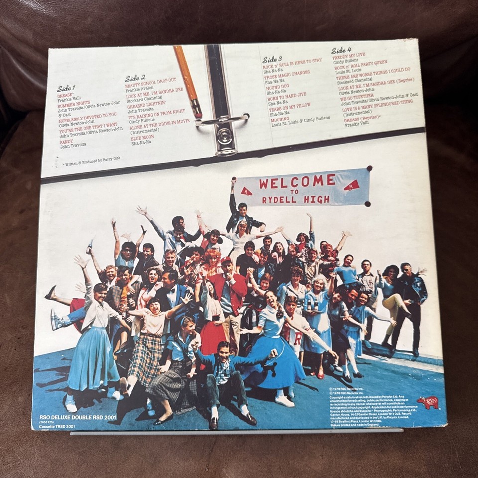 JOHN TRAVOLTA SOUNDTRACK GREASE DOUBLE ALBUM VINYL LPS EX eBay