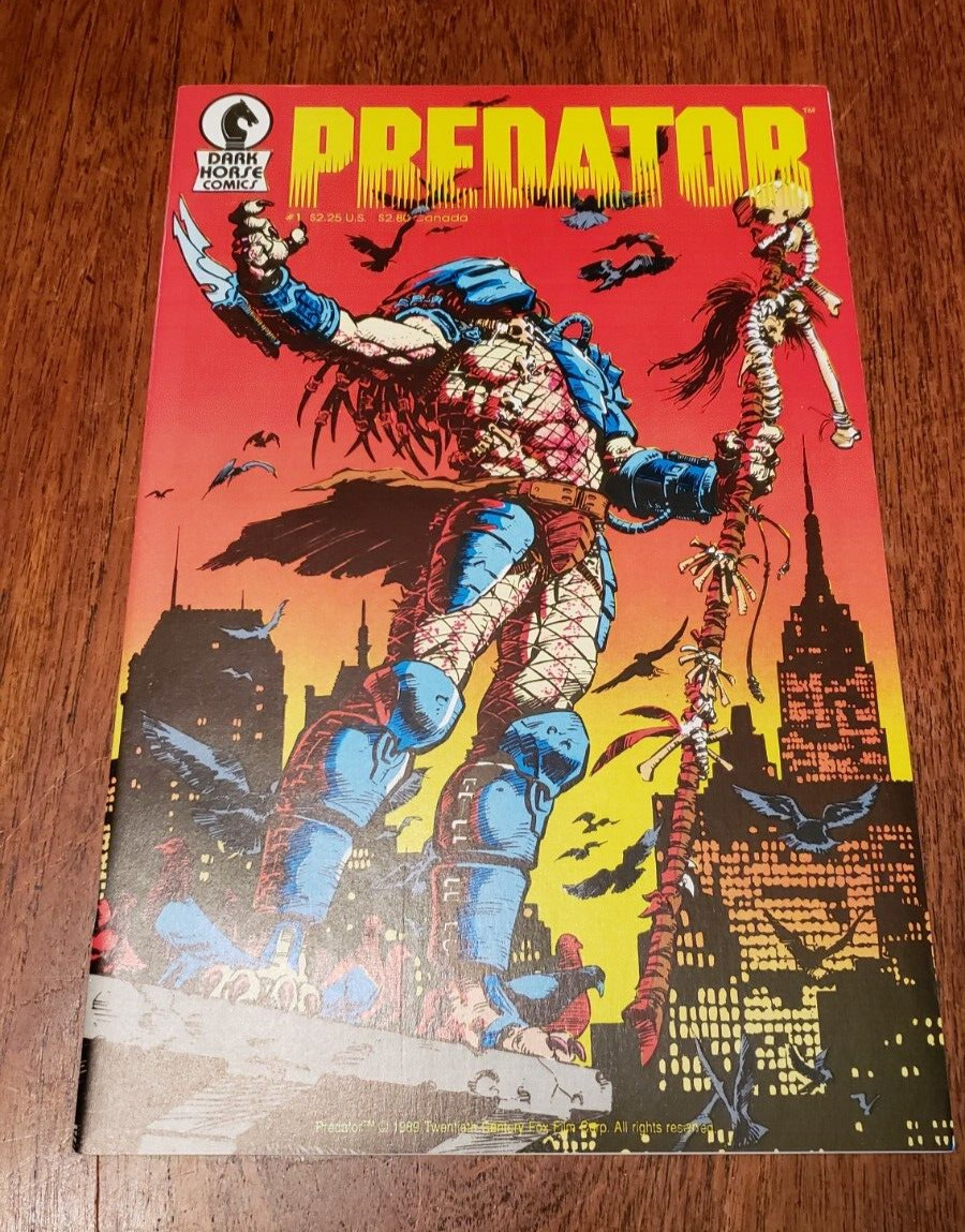 Predator 1 1st Print Dark Horse Comics 1989 MINTY 1st Print 2nd one UP