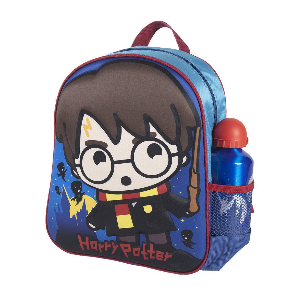 Zaino 3D con borraccia - HARRY POTTER