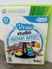Udraw Studio: Instant Artist - Microsoft Xbox 360 - Complete Game & Case