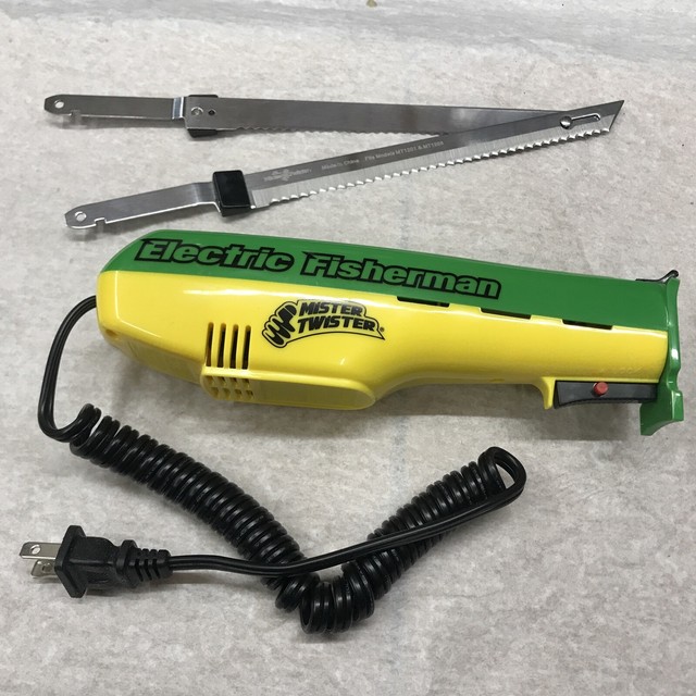 Mister Twister Electric Fisherman Fillet Knife Green (MT1201) for sale online eBay