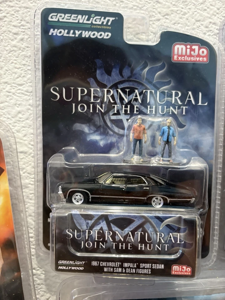 Supernatural Join The Hunt GreenLight Die-Cast Lot of 9 Impala Chargers Sam Dean - Image 4 of 4