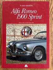 Alfa Romeo 1900 Sprint Garcia Le Auto Classiche Italian Language Hardcover 1983 Alfa Romeo 1900 Sprint Garcia Le Auto Classiche Italian Language Hardcover 1983