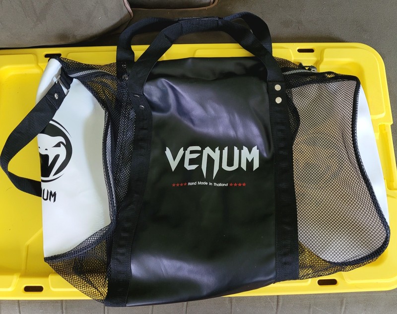 VENUM Duffle with Mesh Handmade In Thailand Gym Bag MMA Training Gear Muay Thai