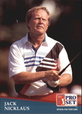 Jack Nicklaus 1991 Golf PRO SET MINT RC ROOKIE CARD #229