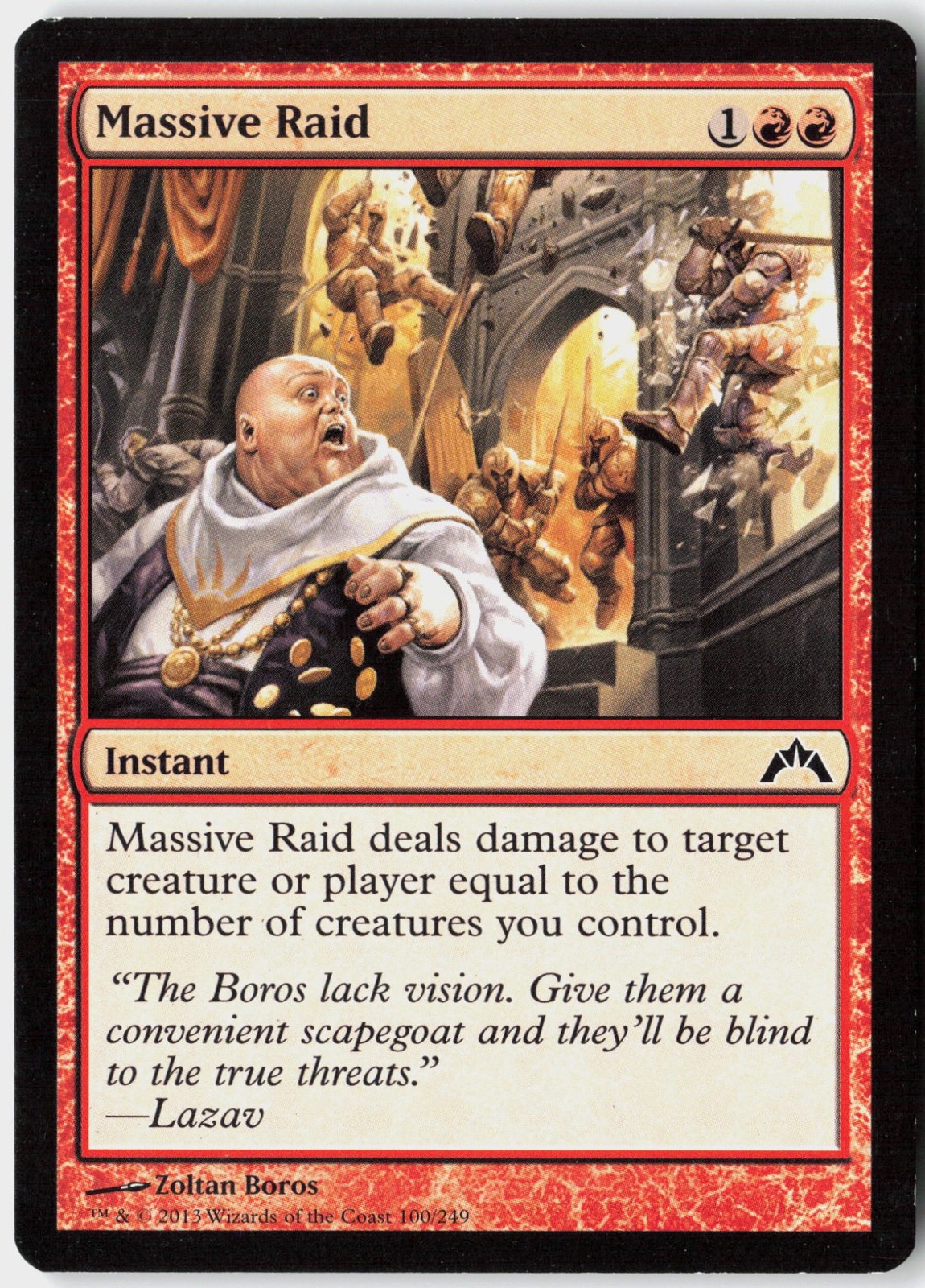 Magic - Massive Raid Gatecrash [GTC - 100] NM Common