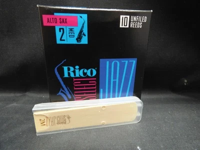 Rico. Jazz Select. Alto Saxophone Reeds. Single Reeds. Soft to Hard. Unfiled.
