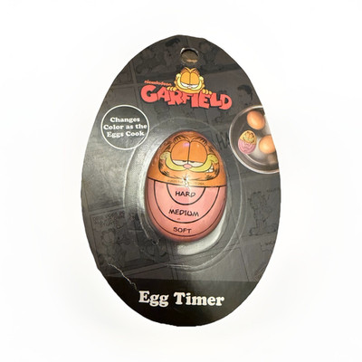 Nickelodeon Garfield Novelty Egg Timer, Color Changing, Orange/Pink