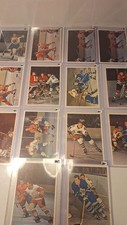 Hockey Stars In Action Vintage Lot Of 14 Pictures