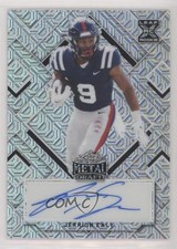 2022 Leaf Metal Draft Silver Mojo 9/20 Jerrion Ealy #BA-JE1 Auto 4z8