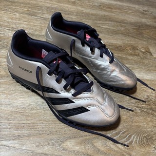 Adidas Predator Club TF (Turf) Men's Sz 7 Soccer Cleats IF6398 Black/Metallic