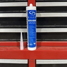 Food Grade RTV Silicone Sealant caulk caulking  Adhesive Aluminum(silver) 10.3oz