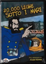 20.000 leghe sotto i mari	dvd	dal romanzo di jules verne	italiano animazione