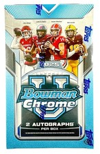 2025 Bowman University Chrome Football Hobby Box