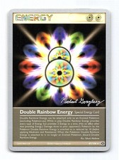 Double Rainbow Energy (Michael Gonzalez) 87/106 World Championship Pokemon NM
