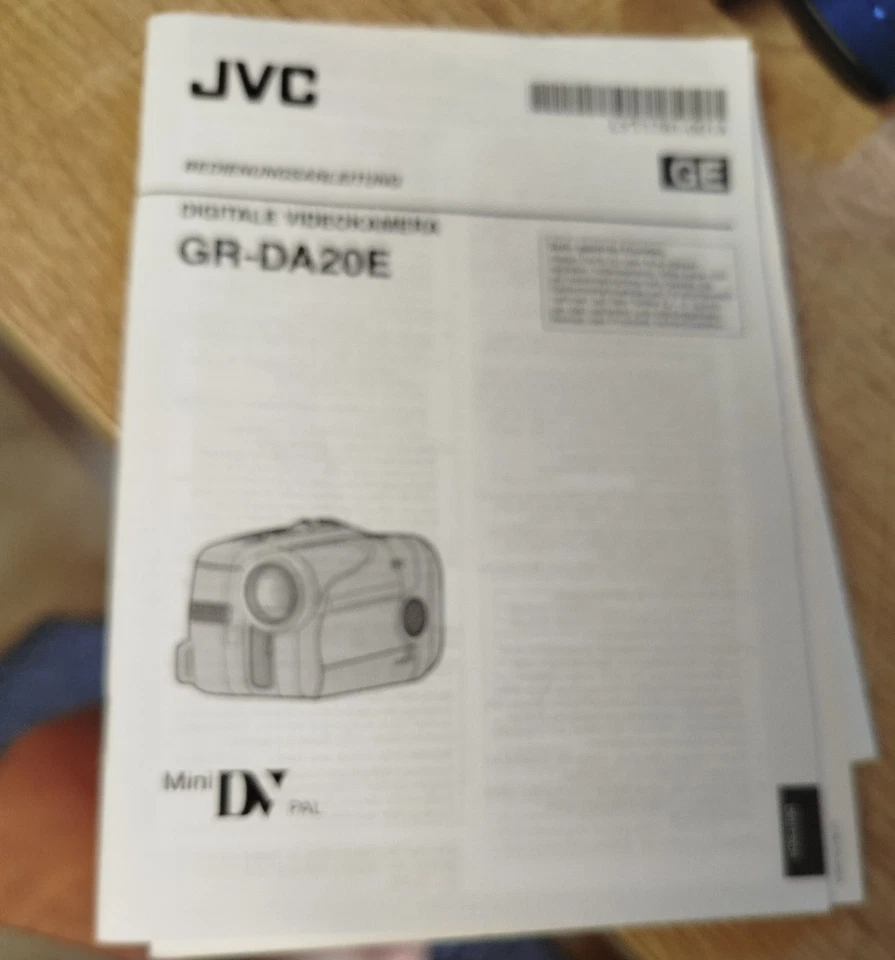 Caméscope - JVC GR-DA20E MINI DV VIDEO CAMERA - Photo 4/4