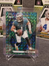 2025 Panini Mosaic - Green Mosaic Prizm Jalen Hurts #1