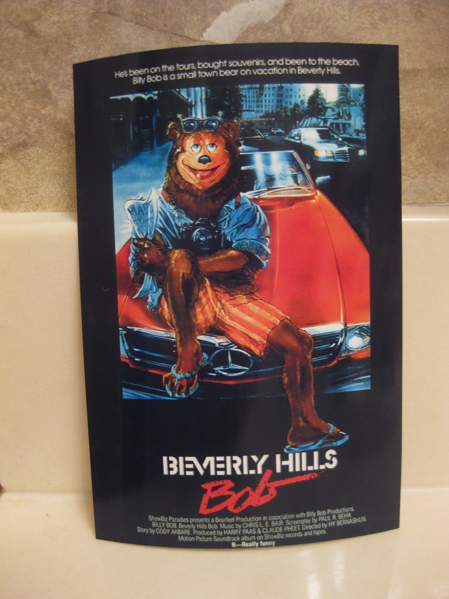 Showbiz Pizza Mini Movie Parody Poster Lot 4X6 Photo Fatz Billy