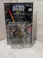 Star Wars  Boba Fett Keychain - Die Cast Metal 3  Action Figure 1996 -  NEW