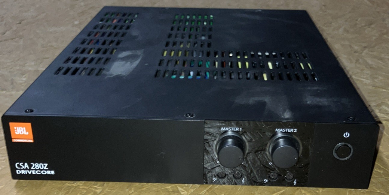 JBL CSA 280Z Drivecore Audio Amplifier UNTESTED AS-IS