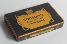 Zigarettenschachtel Blech A. Batschari Mercedes (63940)