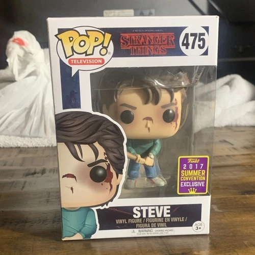 Funko Pop! Vinyl Stranger Things Steve #475 2017 Summer Convention Exclusive