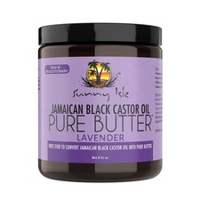 Sunny Isle Jamaican Black Castor Oil Pure Butter Lavender 8 Oz. Case of 4