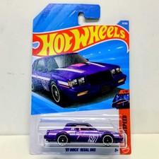2026 HOT WHEELS “A” CASE TREASURE HUNT ‘87 BUICK REGAL GNX - 9/250 , PURPLE
