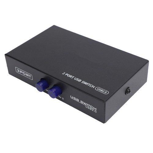 2 Port Usb Switch Professional Efficient 2 Pcs Share 1 Usb Device Usb 2.0 AM - Afbeelding 5 van 22
