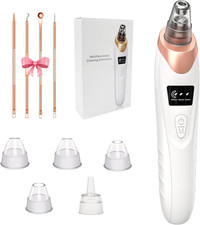 2026 Blackhead Remover Pore Vacuum,Facial Pore Cleaner-5 Suction Power,5 Probes,
