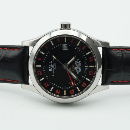 BALL EINGINER GMT AUTOMATIK HERREN UHR STAHL BAND 39MM TOP ZUSTAND NM1016 - Bild 6 von 10