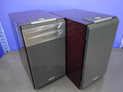 Sony SS-HW1 Bookshelf Speakers Pair 3-Way Super Tweeter Fine Tested TMB01 6.0/PC