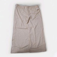    A New Day Women's Wide Leg Cropped Pants Cream Size 18    AS SHOWN  