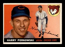 1955 Topps #184 Harry Perkowski DP EXMT X3054871