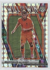 2021-22 Panini Mosaic FIFA Road to World Cup Will Win Prizm Matthijs de Ligt 1u6