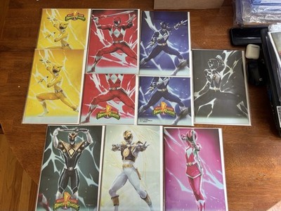 Mighty Morphin Power Rangers #101-107 Variant Set Ivan Tao Connecting Covers
