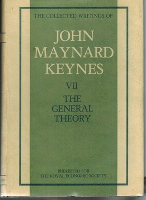 JOHN MAYNARD KEYNES VII THE GENERAL THEORY 1973 HDC VG/VG