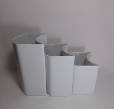 Raro Set Vasi CERAMICA FRANCO POZZI AMBROGIO Incastro Space Age Vintage Milano