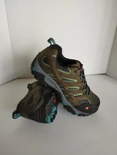 Merrel Moab Work Shoe Vertex Vent Composite Toe Industrial Pewter Women's Sz 8M