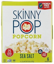 Skinny POP Sea Salt Microwave Popcorn, 16.8 OZ