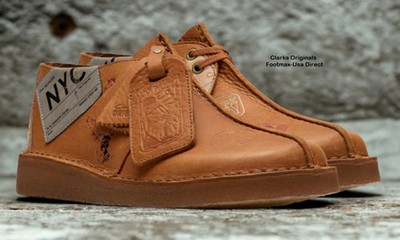 靴 Clarks Desert Trek City Style Clarks Men's Desert Trek | Classic Suede & Leather Crepe Sole Shoe