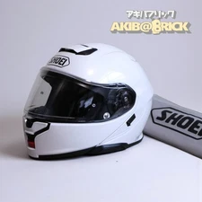SHOEI NEOTEC 3 Luminous White Full Face System Helmet Motorcycle Size L 